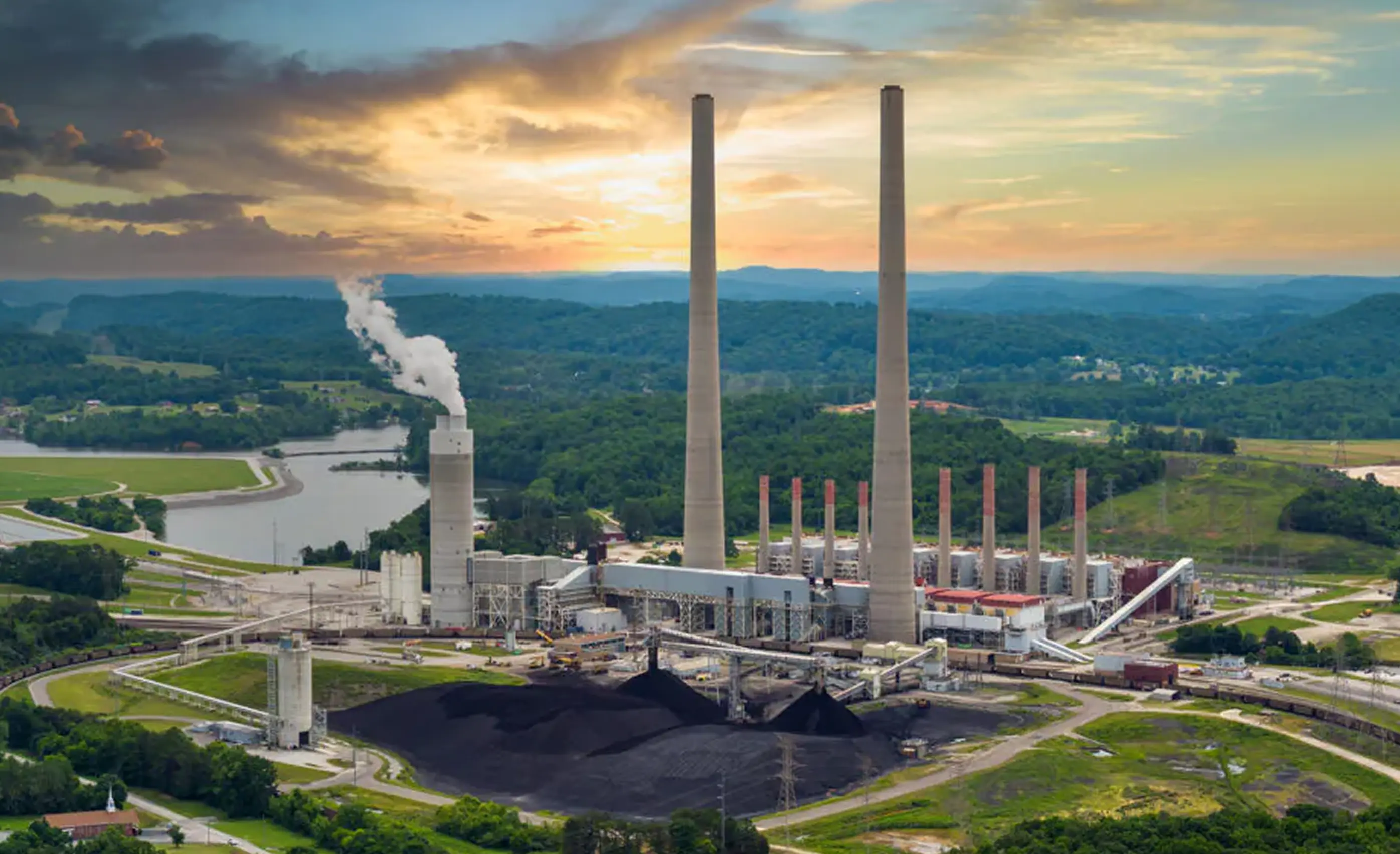 Industrial power plant